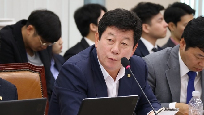 질의하는 박재호 국회의원.(사진제공=박재호의원실)