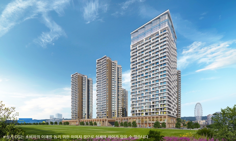 오시리아 스위첸 마티에 투시도.(사진=KCC건설)