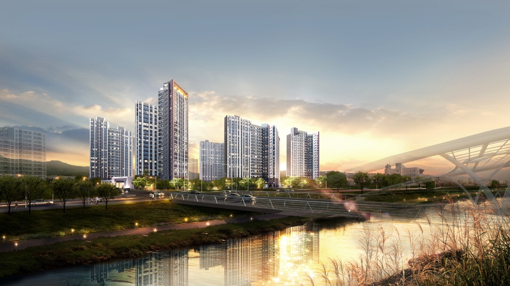 춘천 롯데캐슬 위너클래스 투시도.(사진=롯데건설)