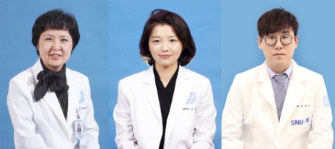 분당서울대병원 마취통증의학과 한성희 교수, 유정희 교수, 박진우 교수. 사진=분당서울대병원