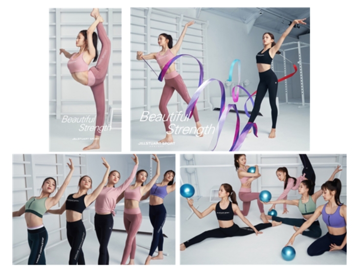 LF 질스튜어트스포츠, 리듬체조 국가대표팀과 함께한 캠페인 화보 공개