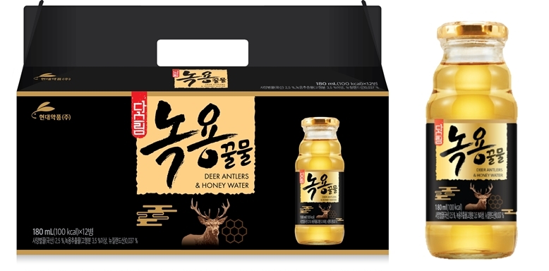 현대약품, 벌꿀 및 녹용 추출액 함유한 건강음료 ‘다스림 녹용꿀물’ 출시