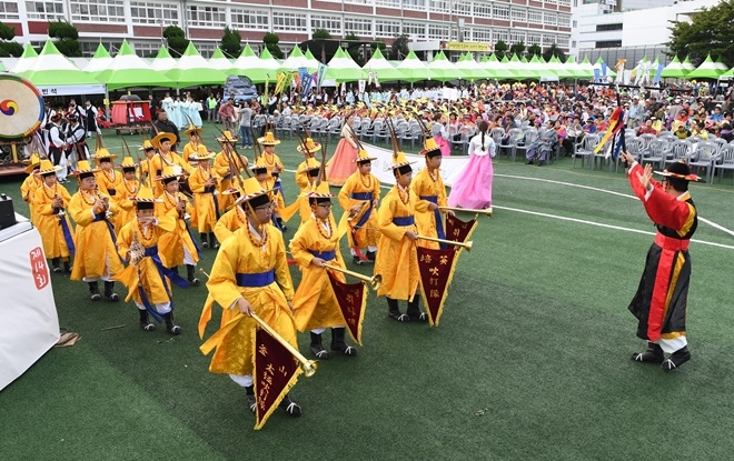 2017년 차성문화제.(사진제공=부산기장군)
