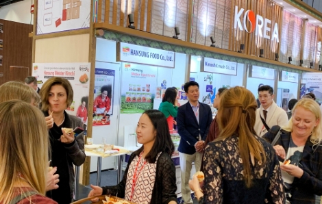 독일 쾰른 국제식품박람회(ANUGA 2019) 현장. 사진=aT
