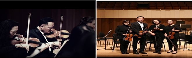 바이올린 연주·노래하는 교통조사 경찰관.