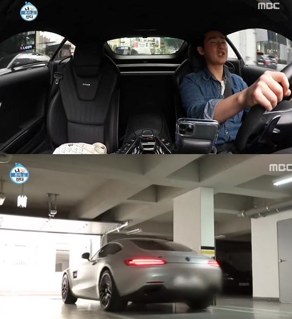 ‘허지웅’ 차가 이날 대중들의 집중적인 스포트라이트를 받고 있다 / 출처 엠비씨화면