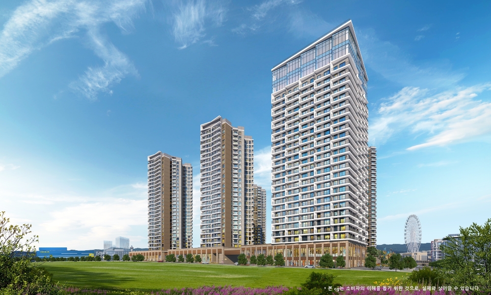 오시리아 스위첸 마티에 투시도.(사진=KCC건설)