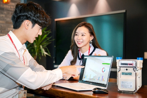 SK텔레콤의 LPWA 100만 회선 돌파 안내 이미지. 사진=SK텔레콤