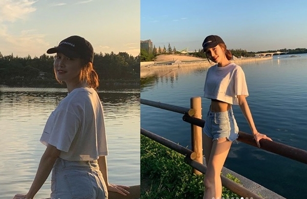 ‘유주’가 이날 하루 대중들의 집중적인 시선을 받고 있다 / 출처 에스엔에스