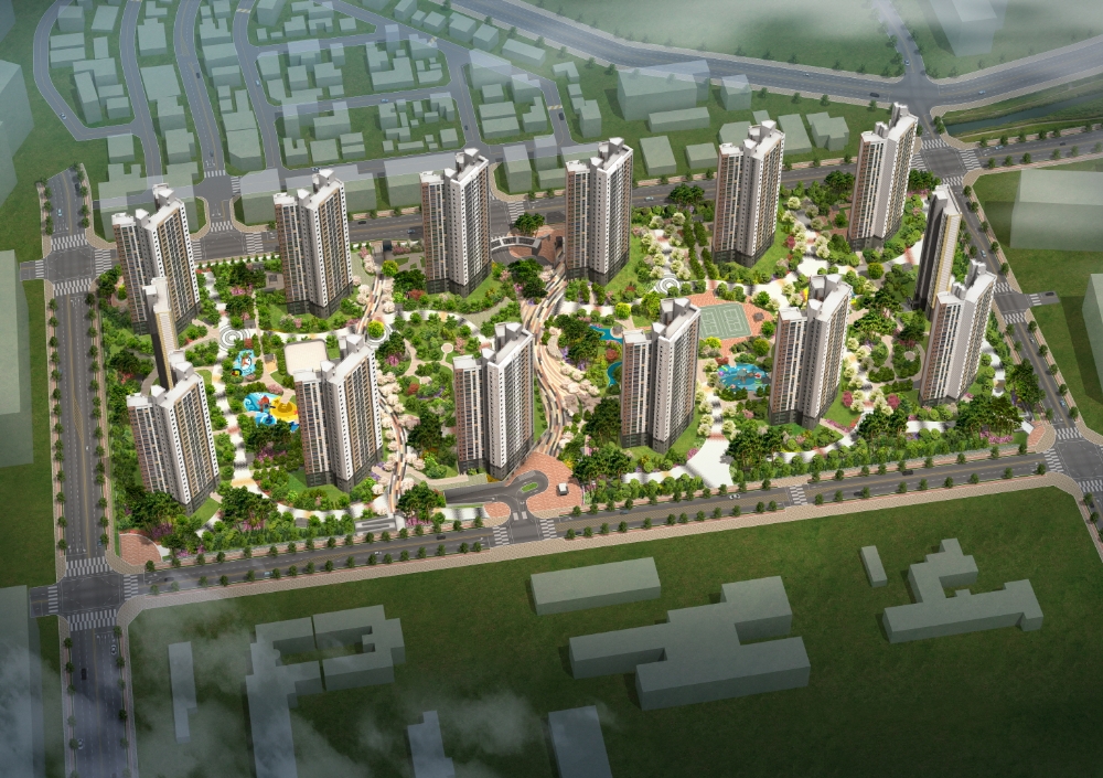 검단신도시 예미지 트리플에듀 조감도.(사진=금성백조)