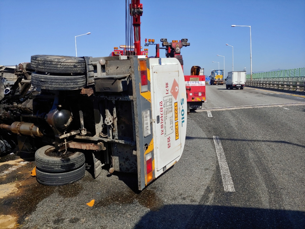 우전도 사고현장. (사진제공=부산경찰청)