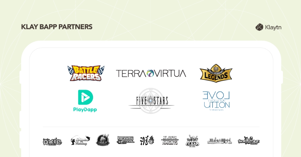 그라운드X, 클레이 비앱(KLAY BApp) 8개 추가 공개