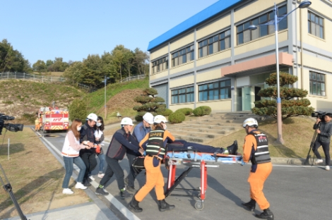 한국수자원공사는 지난 10월 31일 충남 부여군의 석성정수장에서 ‘재난대응 안전한국훈련’을 실시했다. 사진=수자원공사