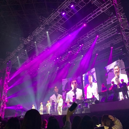 브라운아이드소울 부산콘서트.(사진=블로거 수경이)