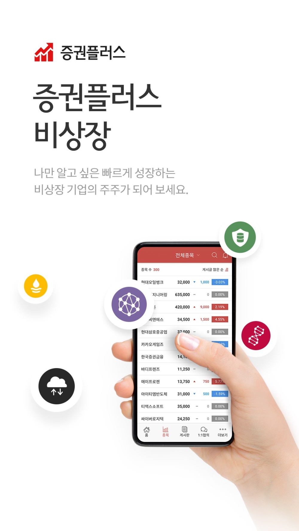 두나무, 국내 최초 비상장 주식 통합거래 플랫폼 ‘증권플러스 비상장’ 정식 출시