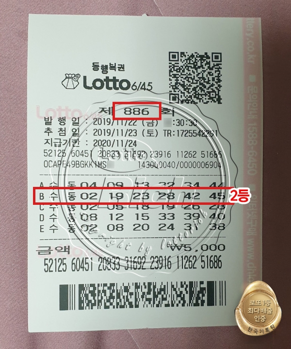 40대 여성 사연 눈길... 김장 끝나고 로또 2등 당첨됐다