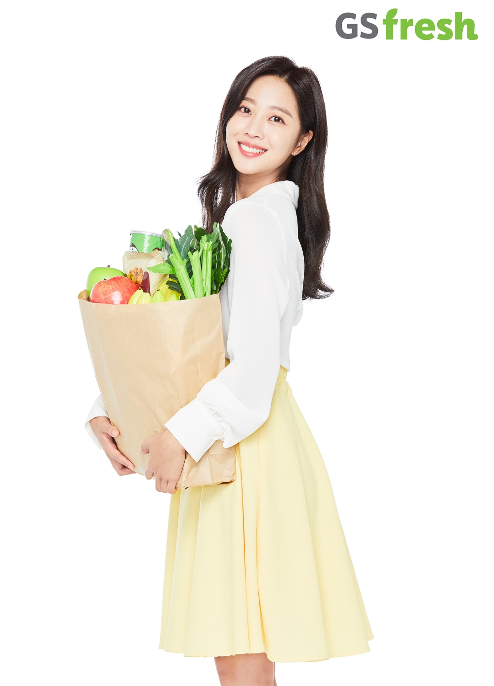 GS fresh, 조보아 씨와 손잡고 홍보 활동 나서