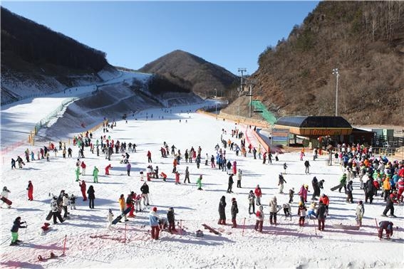 오투리조트 스키장.(사진=부영그룹)