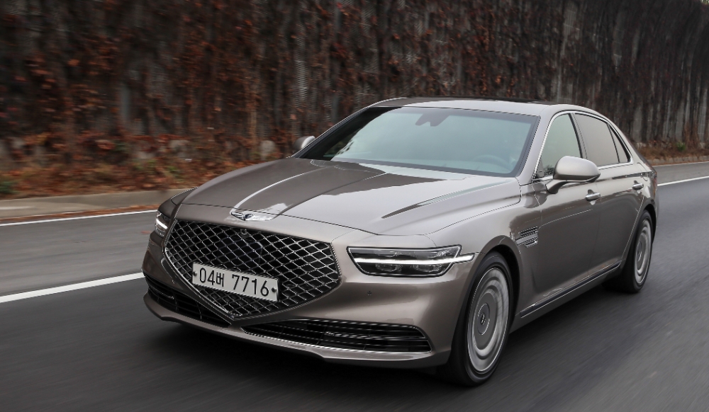 제네시스 G90 외관.