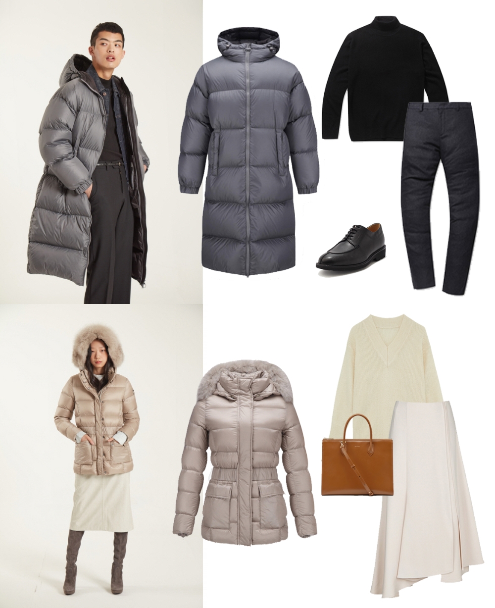 콜마오리지널스, 패딩을 활용한 겨울철 직장인 패션 소개