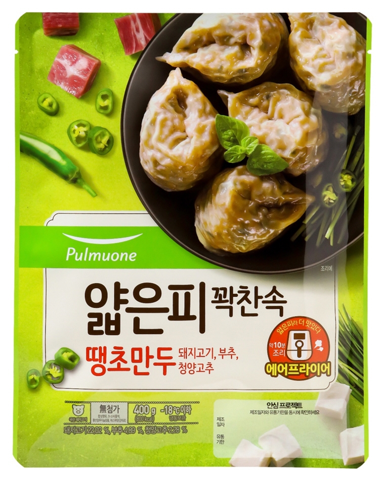 풀무원 ‘얇은피꽉찬속 땡초만두’ 출시