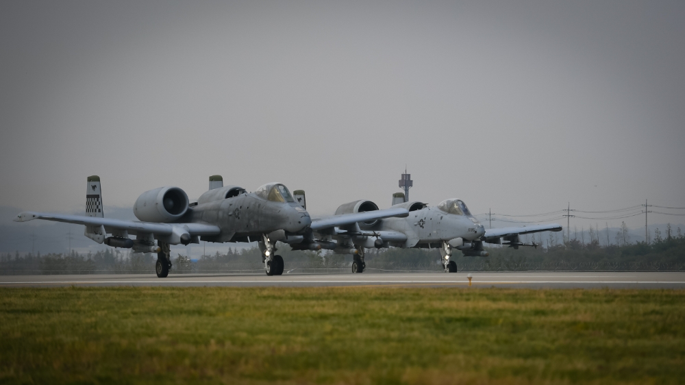 A-10 전투기.(사진=대한항공)