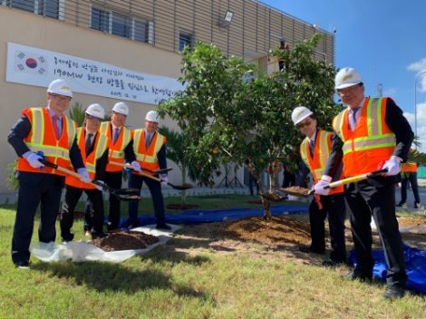 한국동서발전은 지난 10일부터 13일까지 자메이카 올드하버에 위치한 가스복합 건설 현장과 자메이카전력공사를 찾아 한국동서발전이 투자한 해외 건설 사업장 및 운영 사업장 현장을 점검했다. 사진=동서발전