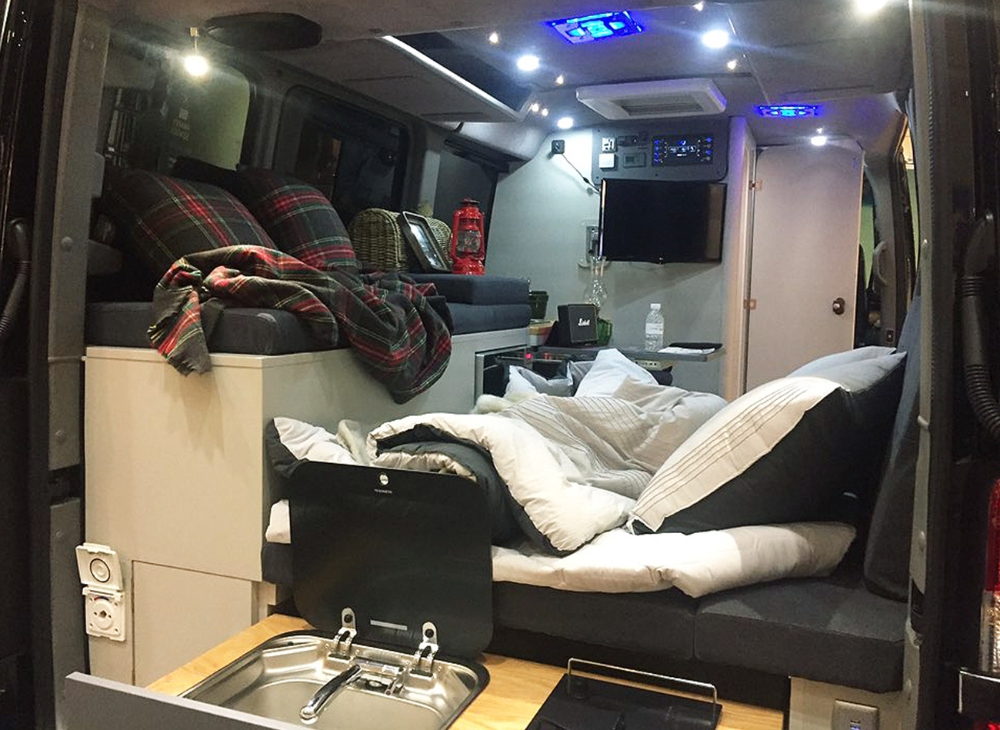 유로캠퍼 내부.(사진=와이즈오토)