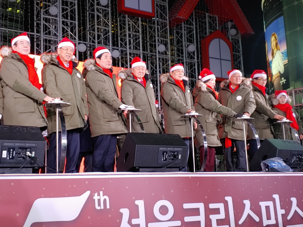 2019 서을 크리스마스 페스티벌 점등식 행사.(사진=서희건설)