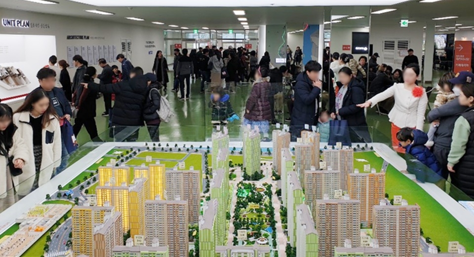 분양홍보관 내부 모습.(사진=부영그룹)