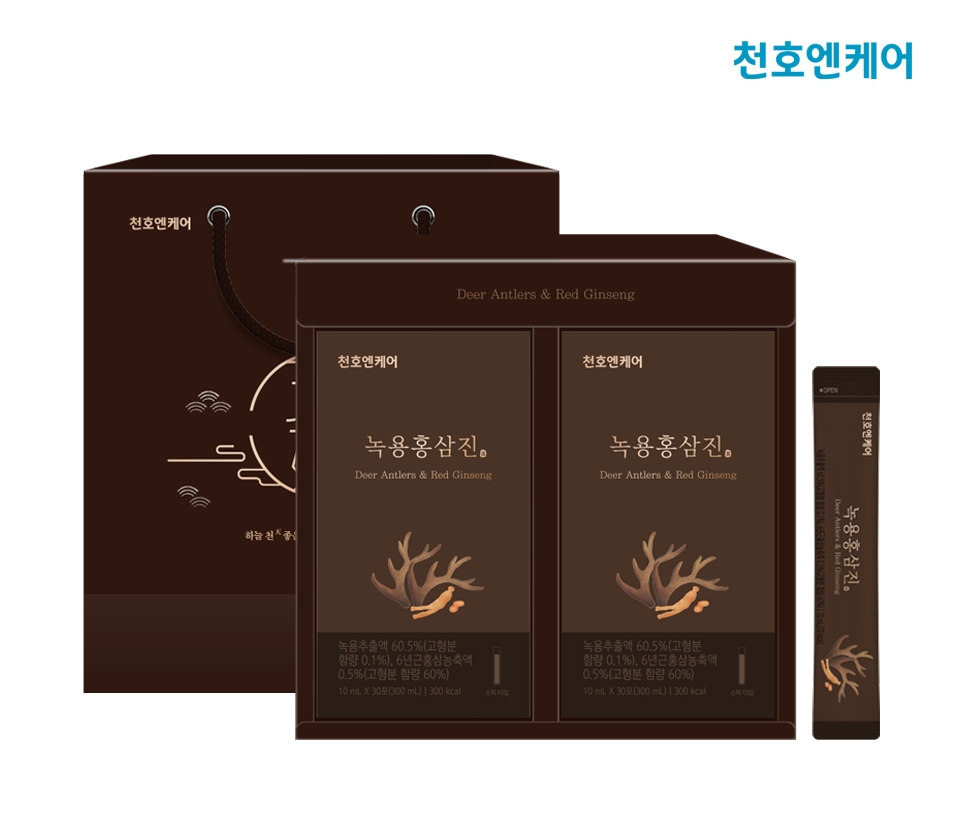 천호엔케어, 건강음료 ‘녹용홍삼진’ 출시