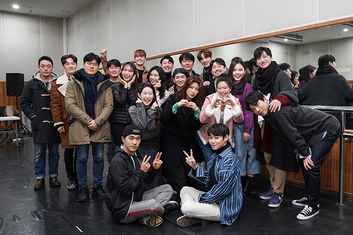 한국뮤지컬 '스웨그에이지: 외쳐, 조선!' 상견례 진행