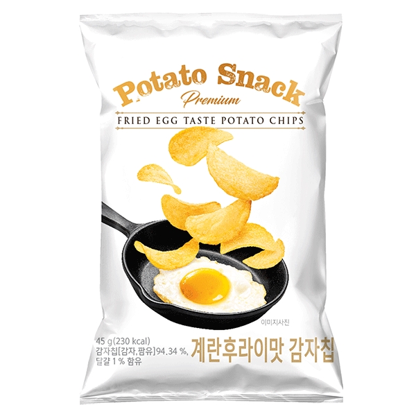 코스모스제과, 계란후라이맛 감자칩’ 출시