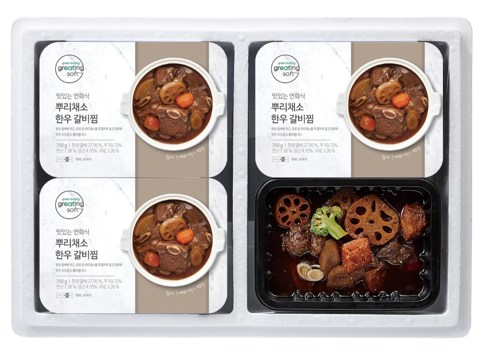 현대그린푸드, 연화식 설 선물세트 6종 판매