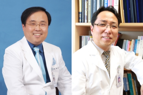 분당서울대병원 영상의학과 황성일 교수(좌), 이학종 교수(우). 사진=분당서울대병원
