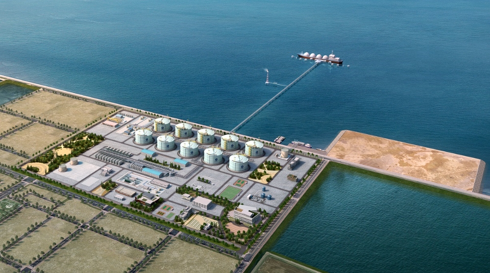 한국가스공사 제5기지 조감도.(사진=한국가스공사)