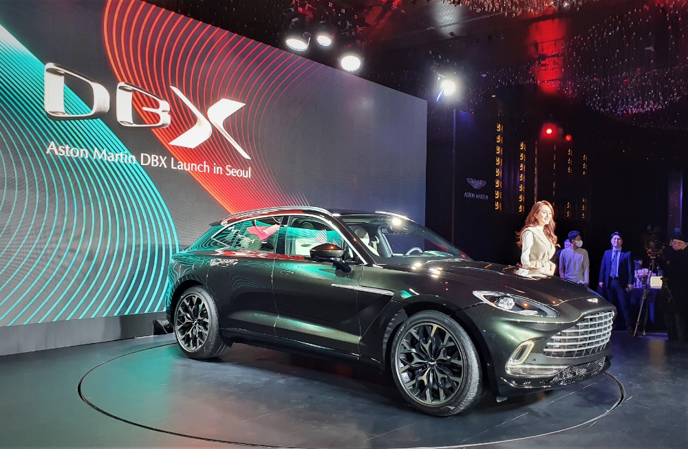 애스턴마틴 DBX.(사진=최영록 기자)