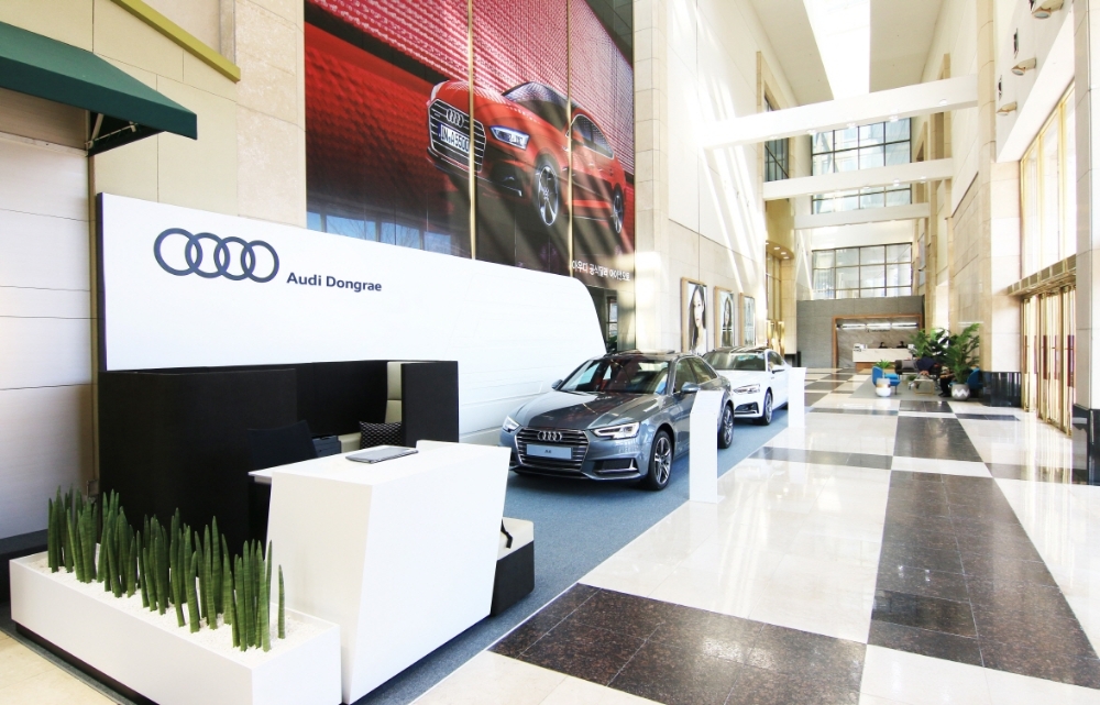 아이언오토, 부산 동래 롯데백화점 ‘아우디’ 팝업 스토어 오픈