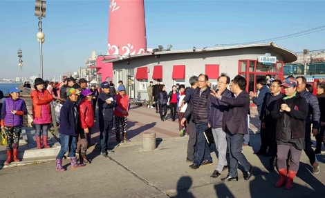 2019년 하반기에 KRC 경인지역개발센터가 경기도 일대 어촌뉴딜300사업 현장평가를 지원하고 있다. 사진=농어촌공사