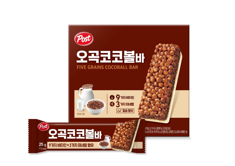 동서식품, 신제품 시리얼바 ‘포스트 오곡코코볼바’ 출시