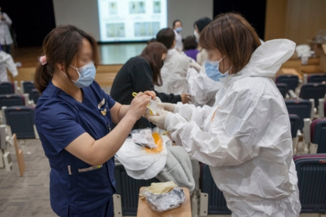 서울의료원은 코로나19 퇴치를 위해 기존 종합병원에서 코로나19 특화 전담병원으로 전환하는데 총력을 기울이고 있다고 밝혔다. 사진=서울의료원