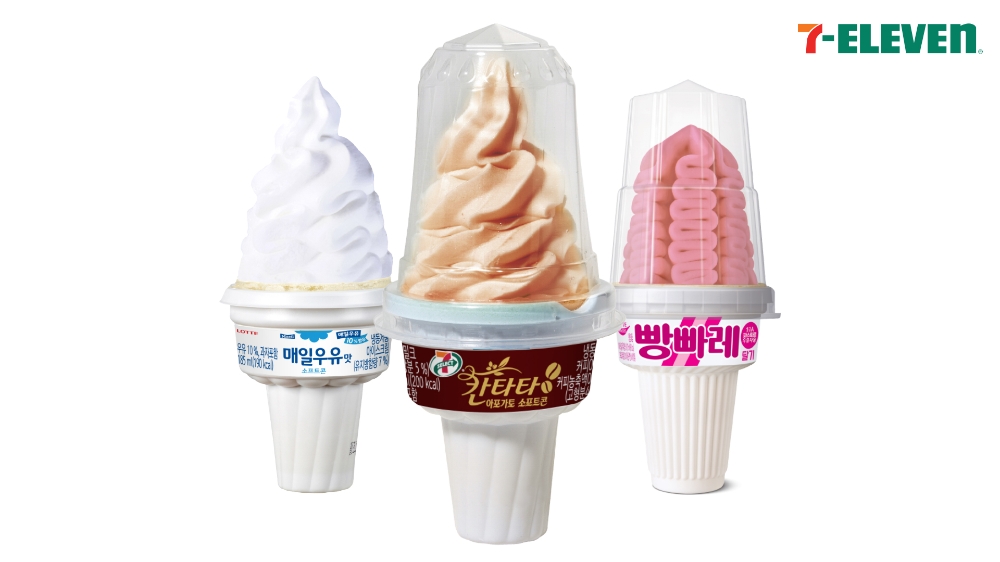 세븐일레븐 '세븐셀렉트 칸타타소프트콘' 출시