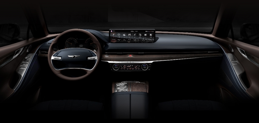 The All-new G80 실내.