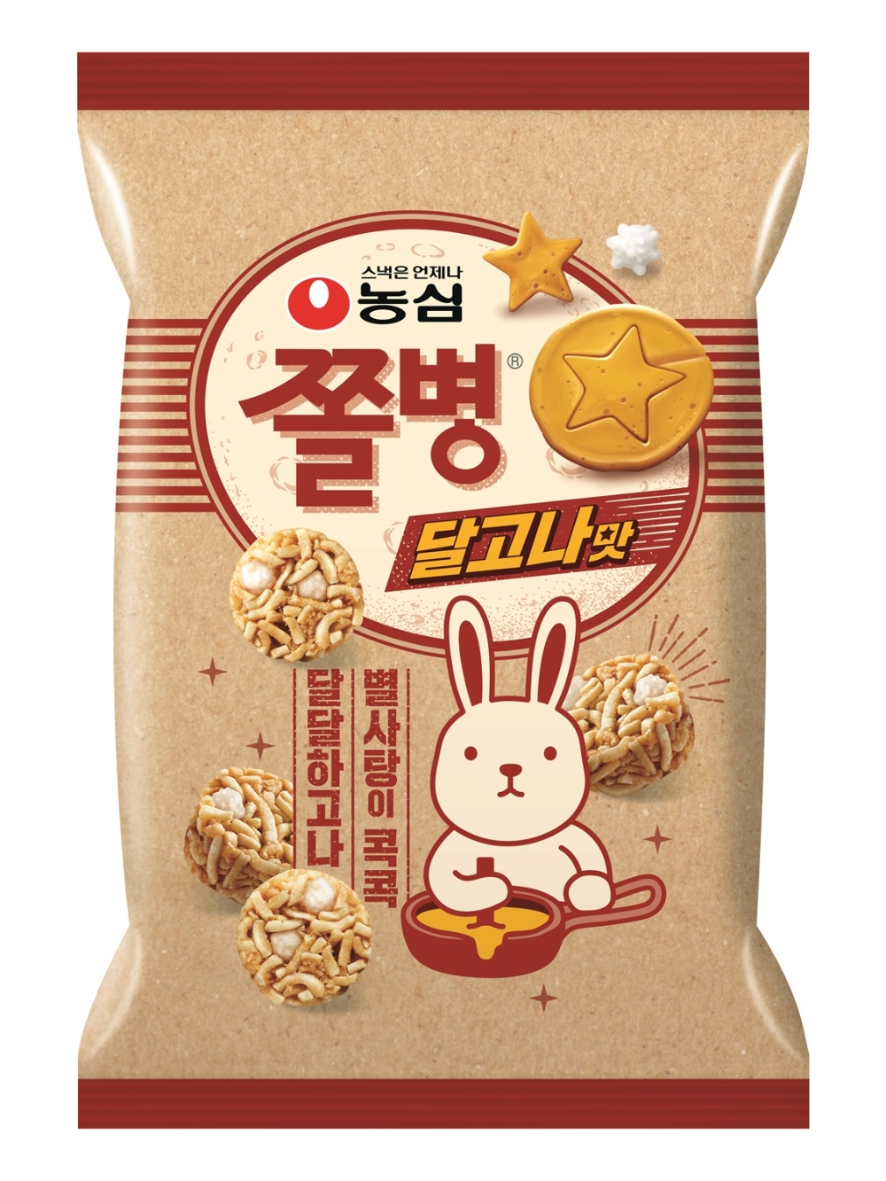 농심, 쫄병스낵 달고나맛 출시
