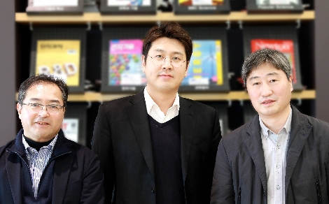 삼성전자 차세대 '전고체전지' 혁신기술을 개발한 (왼쪽부터) 유이치 아이하라 Principal Engineer(교신저자), 이용건 Principal Researcher(1저자), 임동민 Master(교신저자). 사진=삼성전자