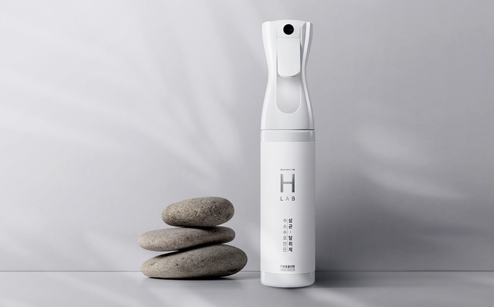 “차아염소산수로 유해세균 OUT” 에이치앤에이치테크, HLAB 살균탈취제 출시