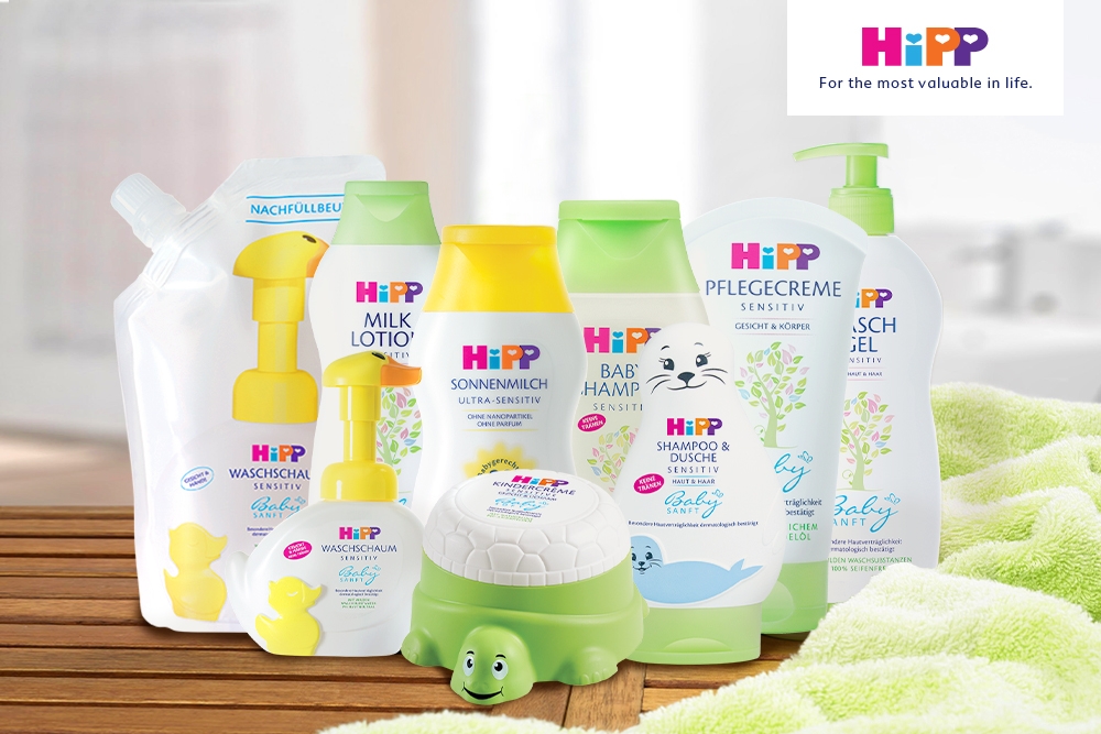 영유아식 브랜드 힙(HiPP), 베이비 스킨케어 라인업 ‘베이비샌프트(Babysanft)’ 국내 공식 출시