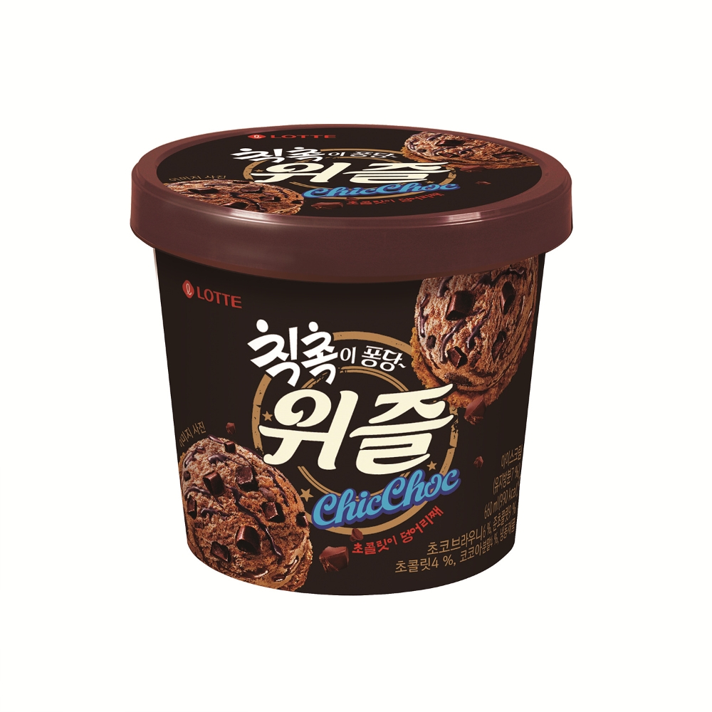 롯데제과 ‘칙촉이 퐁당 위즐’ 선보여