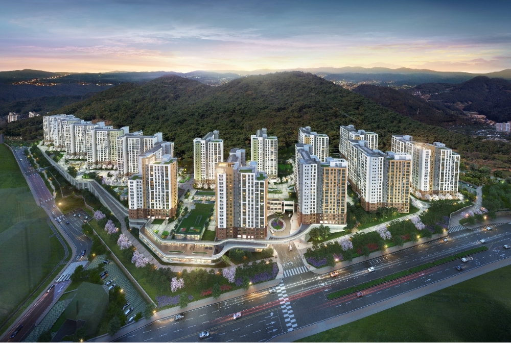 한양수자인 디에스티지 조감도. (사진=한양)