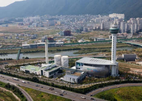 한국지역난방공사 양산지사 전경. 사진=한난
